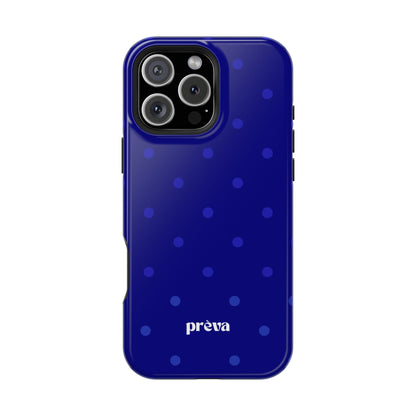 Dark Blue Polka Dots Phone Case