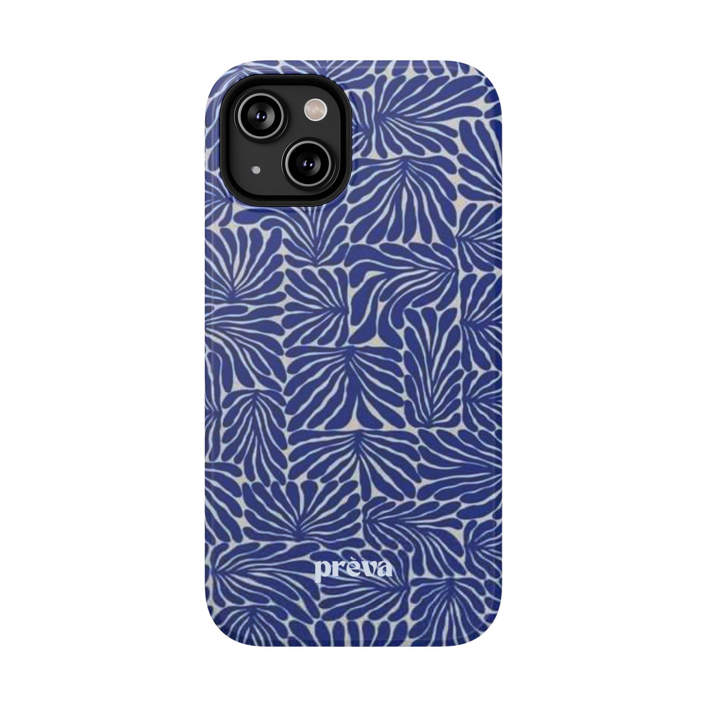 Blue Abstract Greek Phone Case