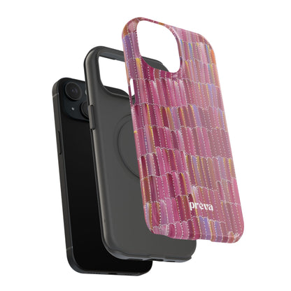 Pink Brushstroke Phone Case