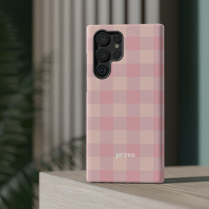 Pink Plaid Phone Case