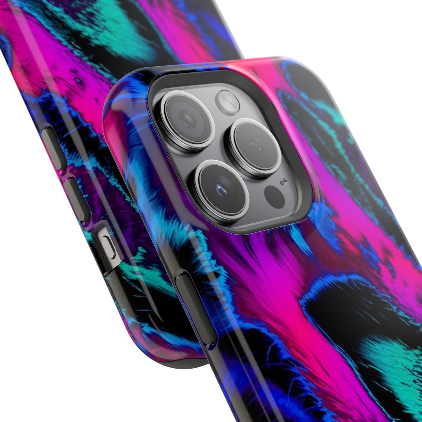 Neon Swirl Phone Case