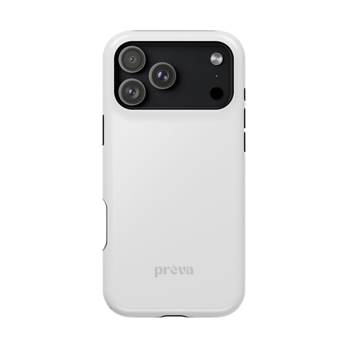 White & Grey Phone Case