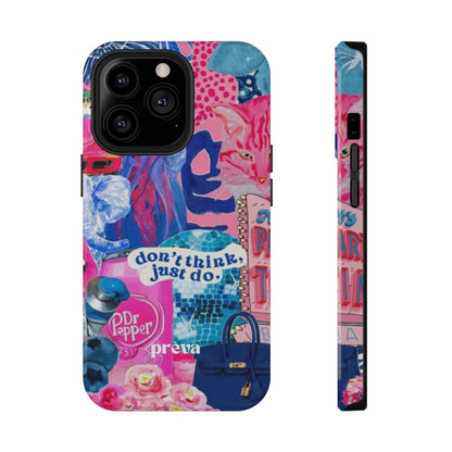 Vibrant Galaxy Collage Phone Case