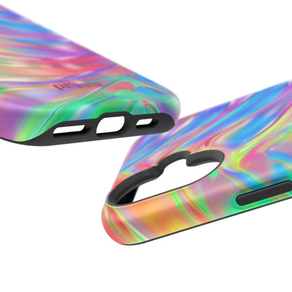 Iridescent Swirl Phone Case