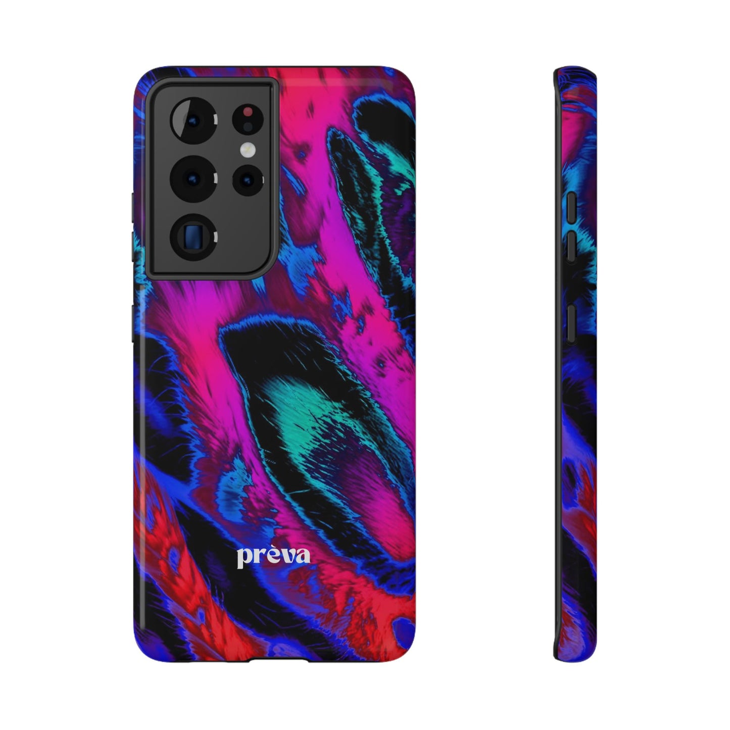 Neon Swirl Phone Case