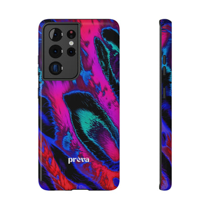 Neon Swirl Phone Case