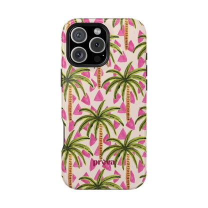 Pink & Palm Phone Case