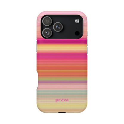 Pastel Stripe Rays Phone Case