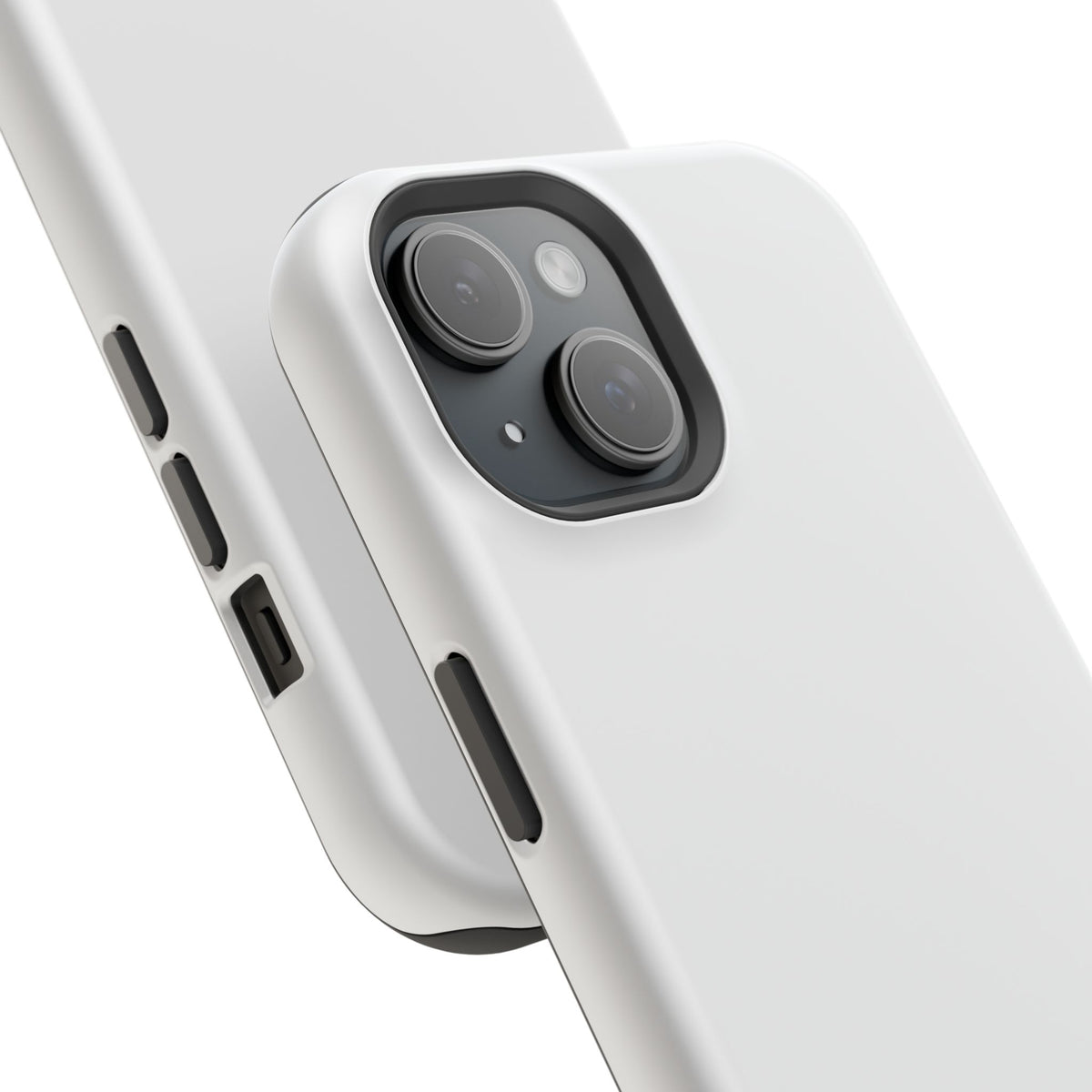 White & Grey Phone Case