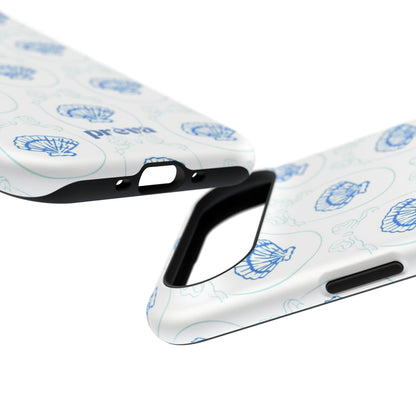 Fancy Teal Shell Phone Case