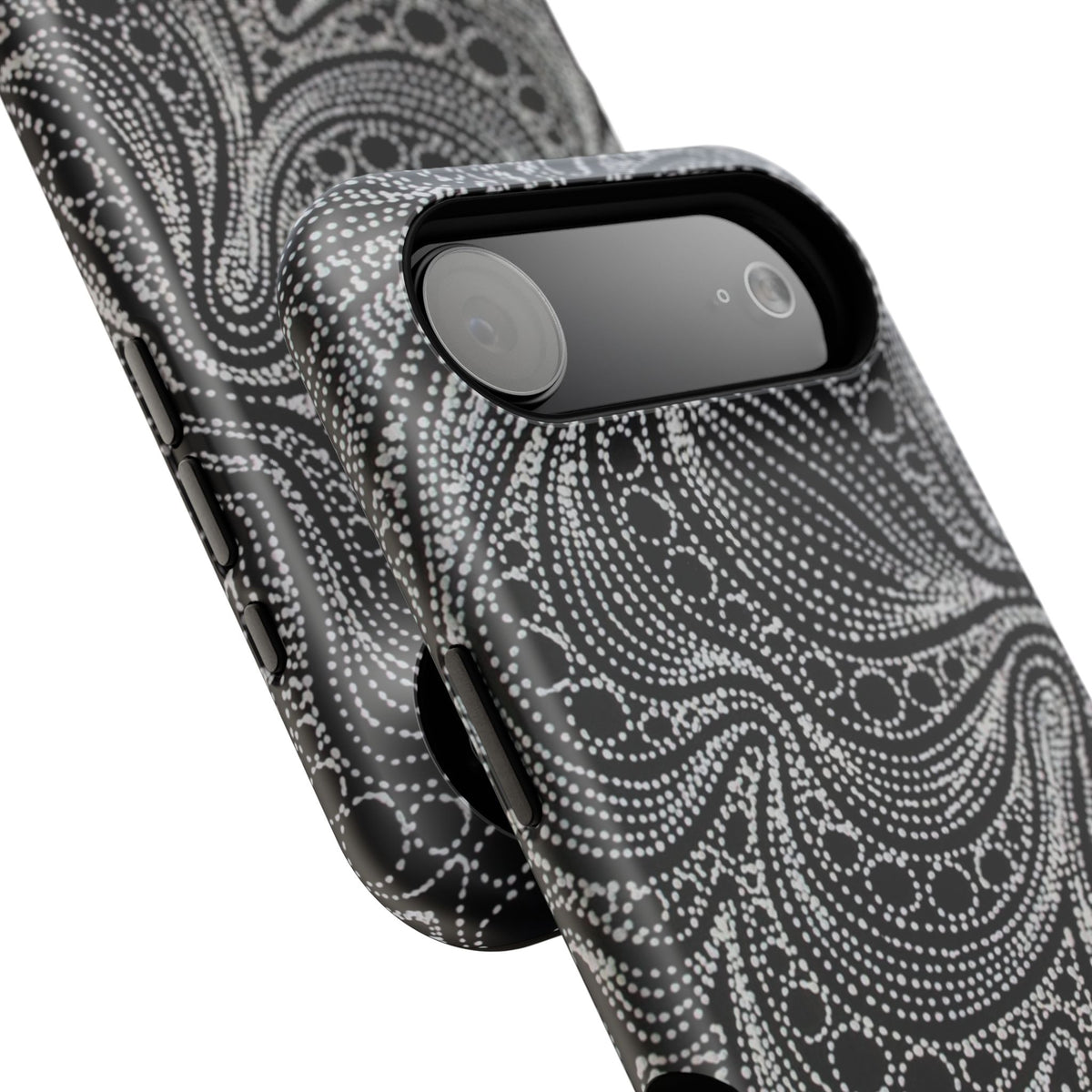 Abstract Midnight Lace Phone Case