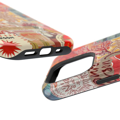 Vintage Floral Collage Phone Case