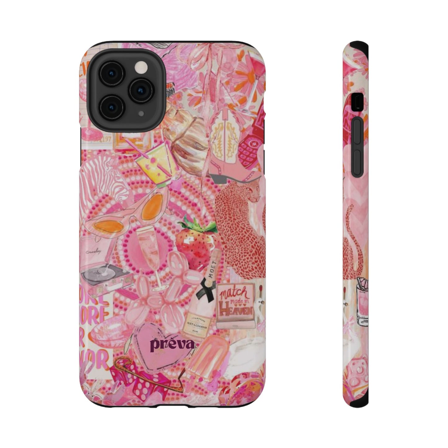 Pink Collage Phone Case