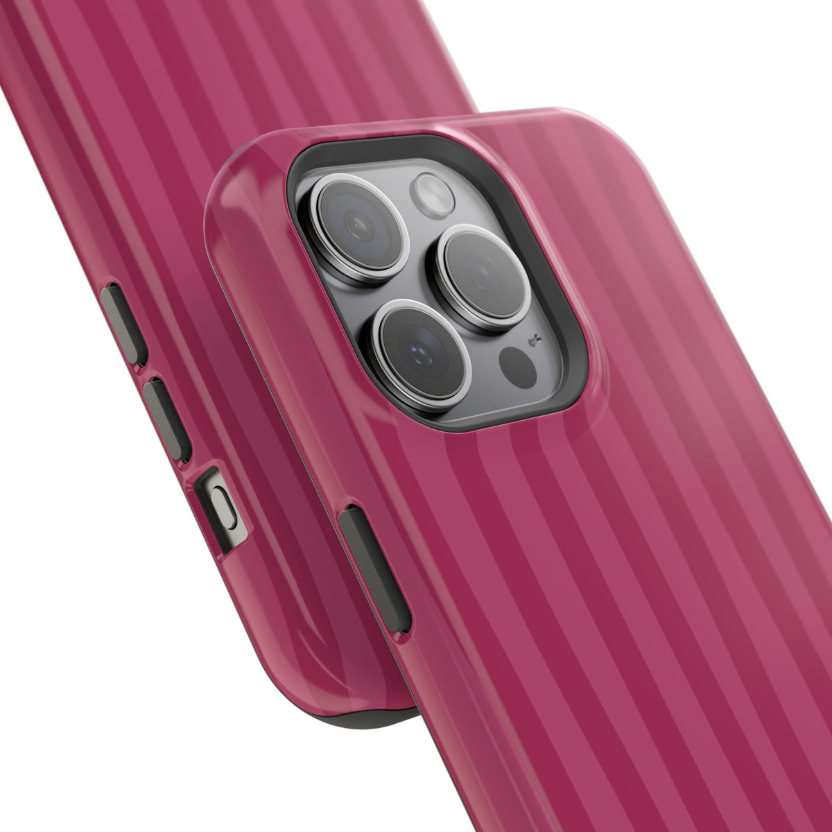 Magenta Stripes Phone Case