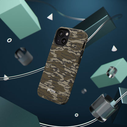 Camo Impact-Resistant Phone Case — Military Green Rugged Protection