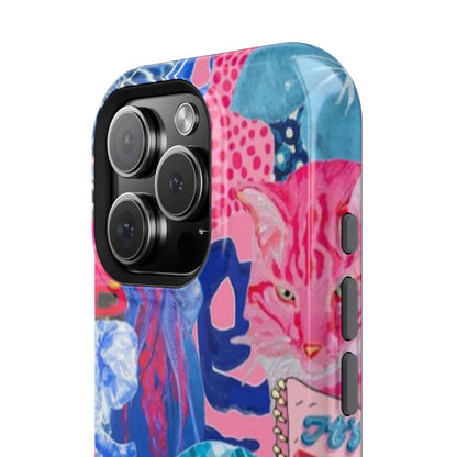 Vibrant Galaxy Collage Phone Case