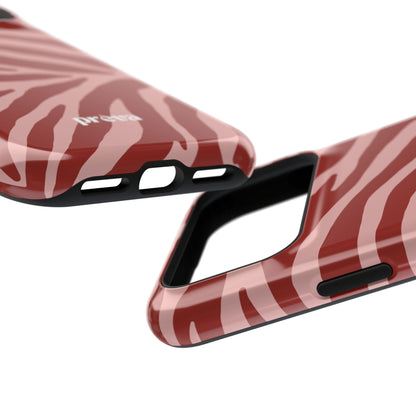 Red Zebra Phone Case