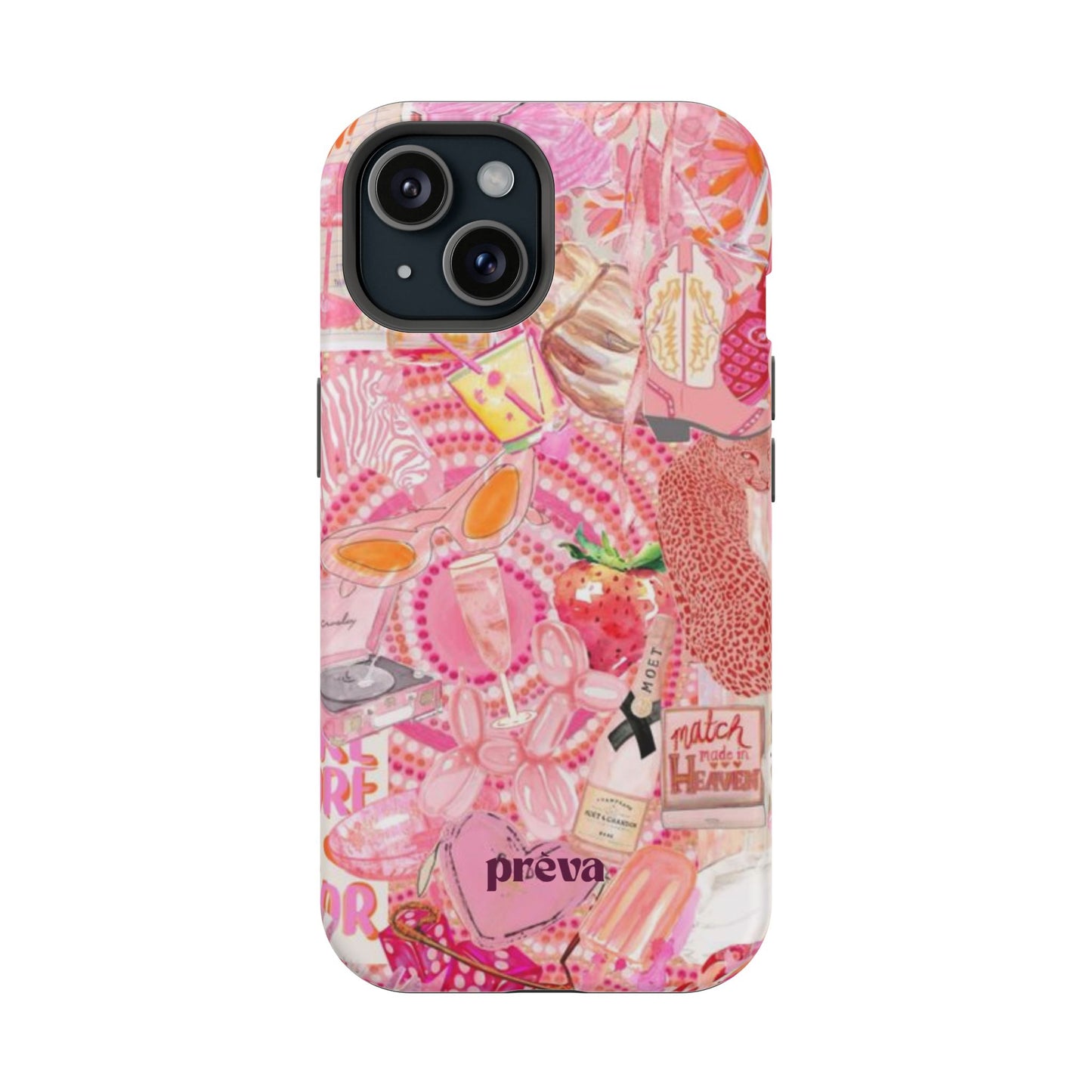 Pink Collage Phone Case