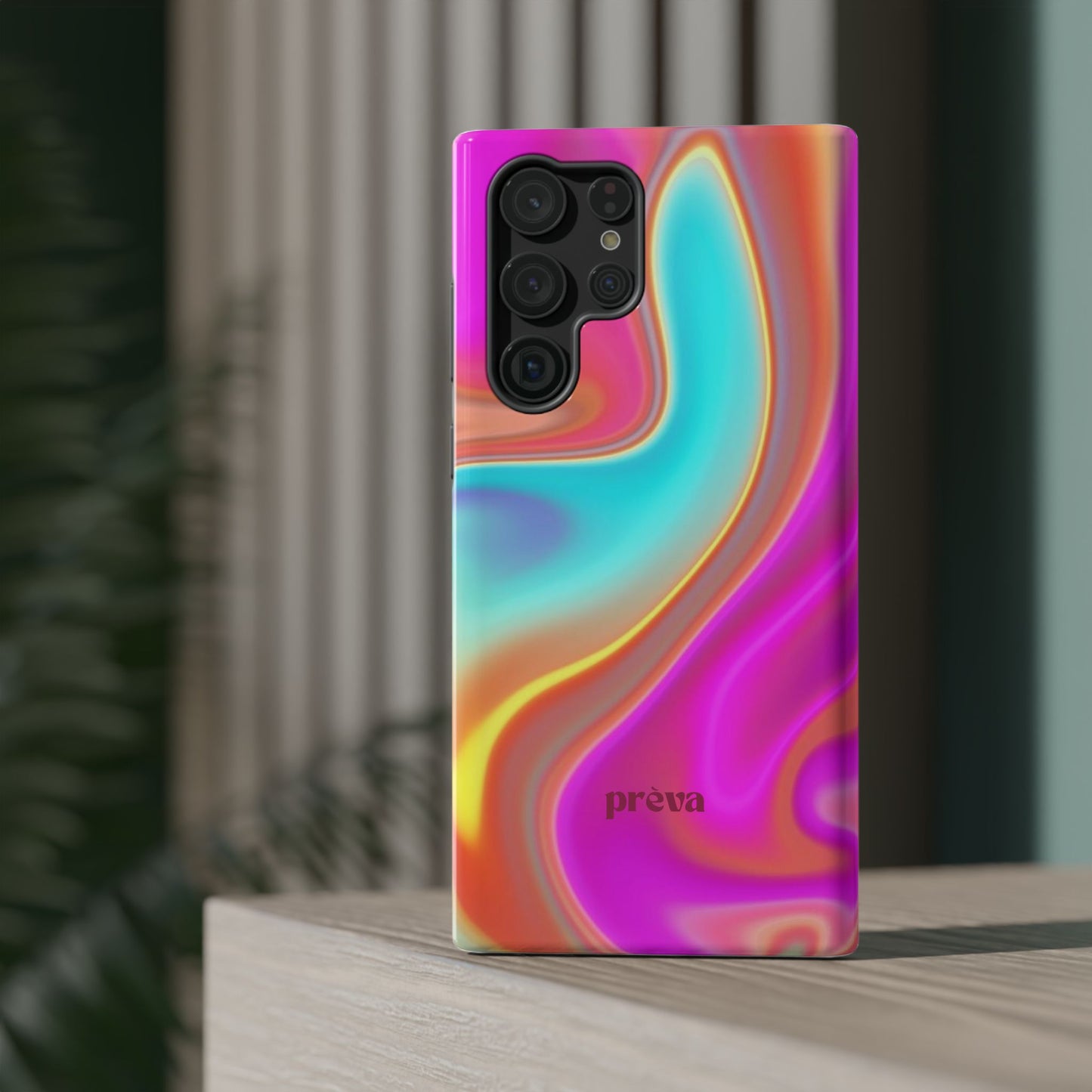 Iridescent Swirl Phone Case