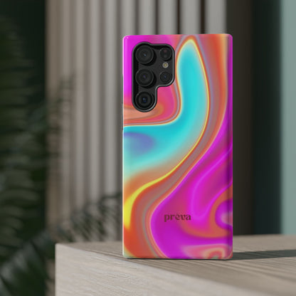 Iridescent Swirl Phone Case