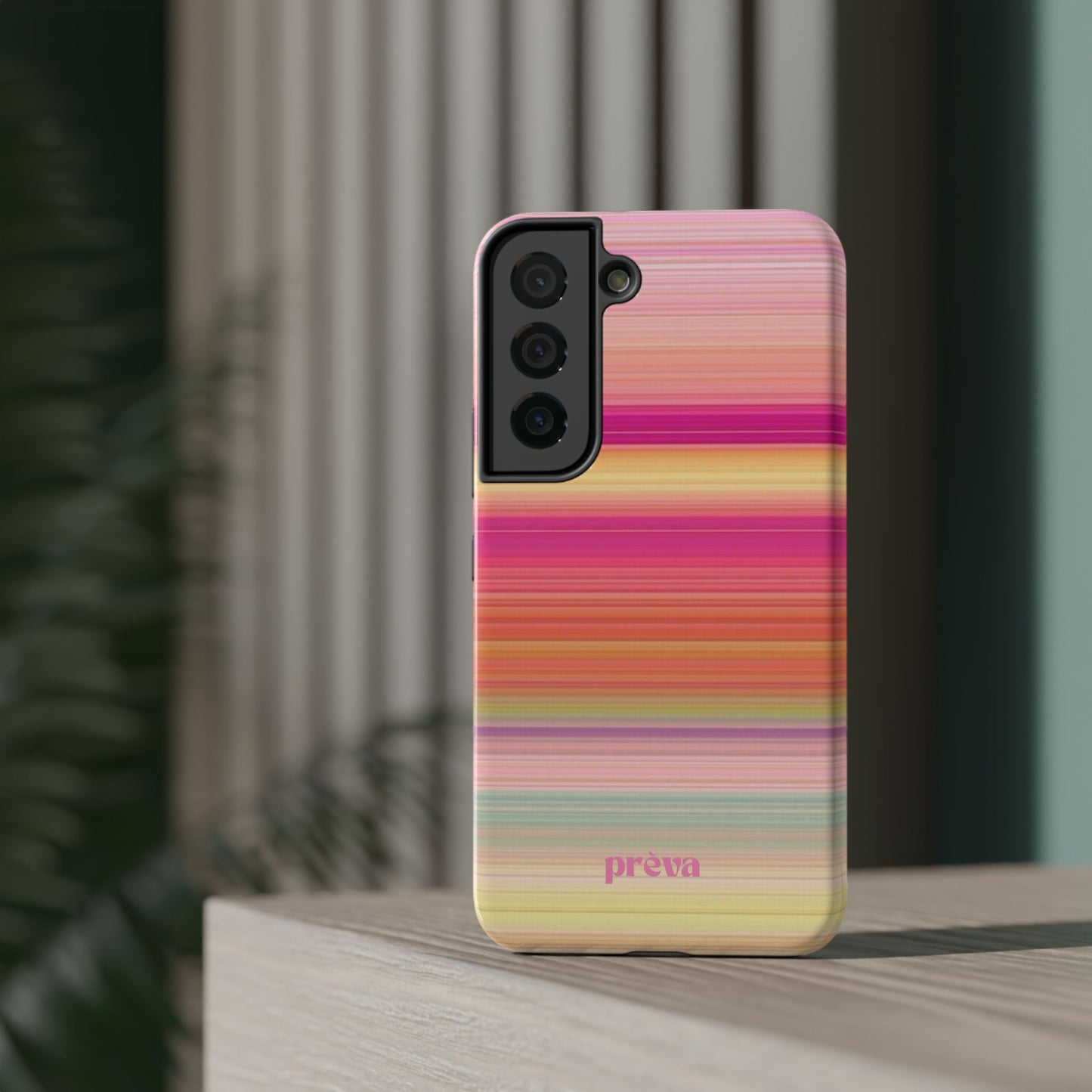 Pastel Stripe Rays Phone Case
