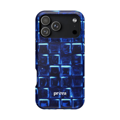 Blue Glass Tile Impact-Resistant Phone Case