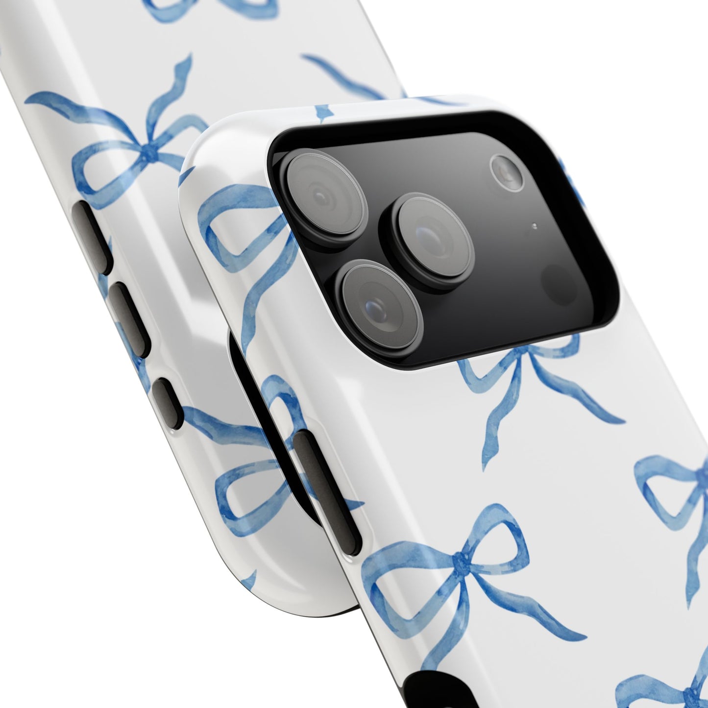 Blue Bow Phone Case