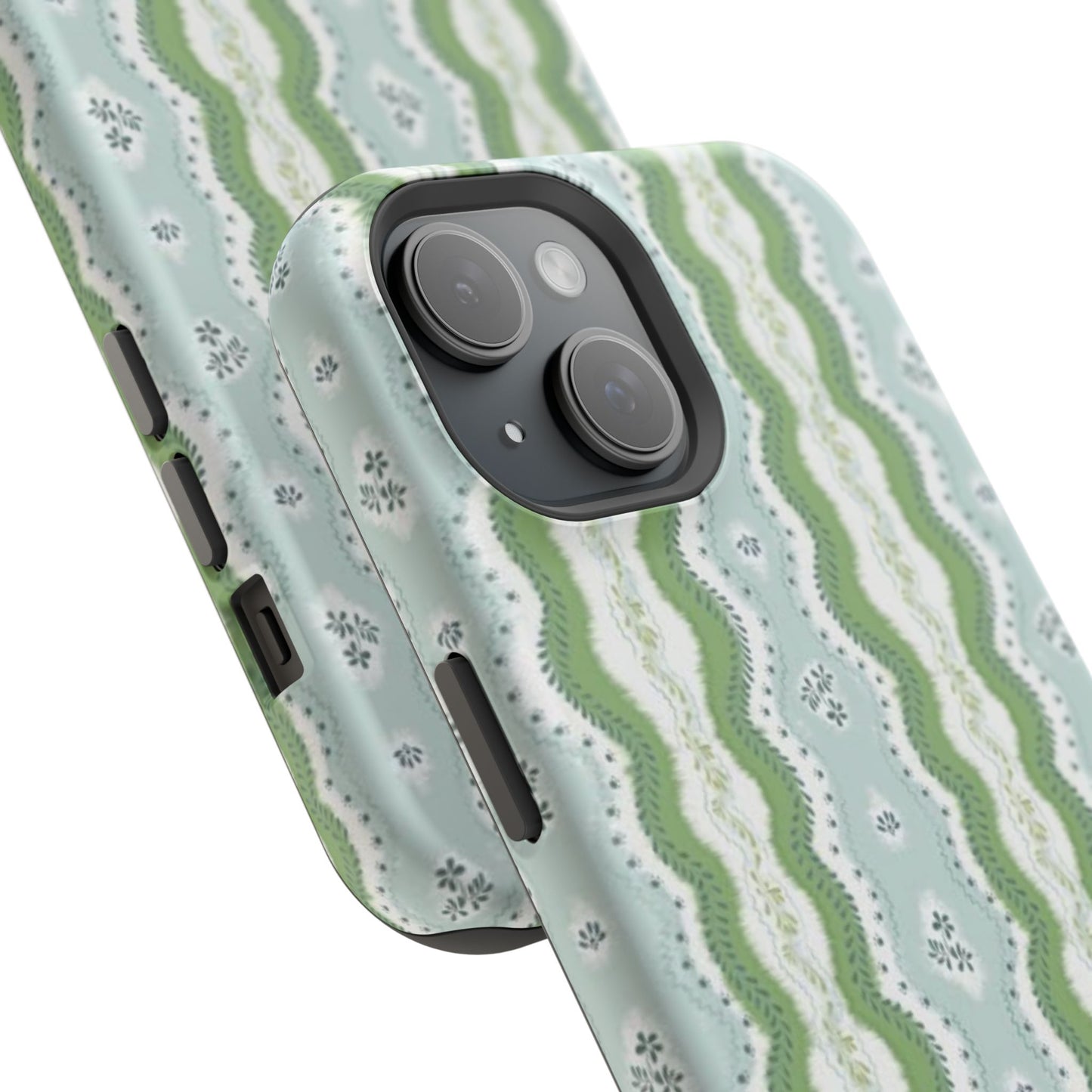 Green Waves Phone Case