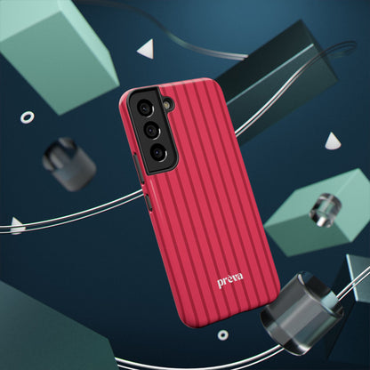 Pinky Red Stripes Phone Case