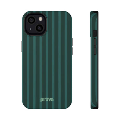 Striped Green Phone Case