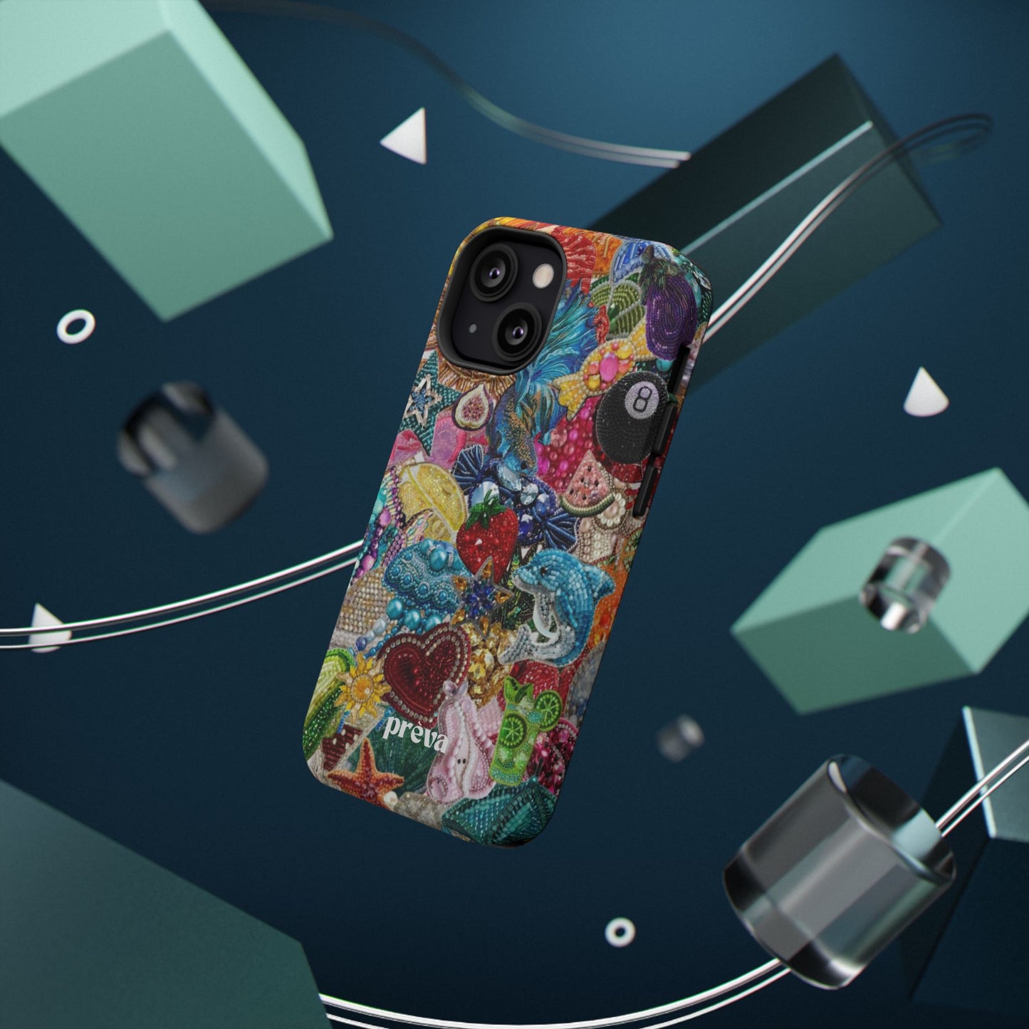 Colorful Rhinestone Phone Case