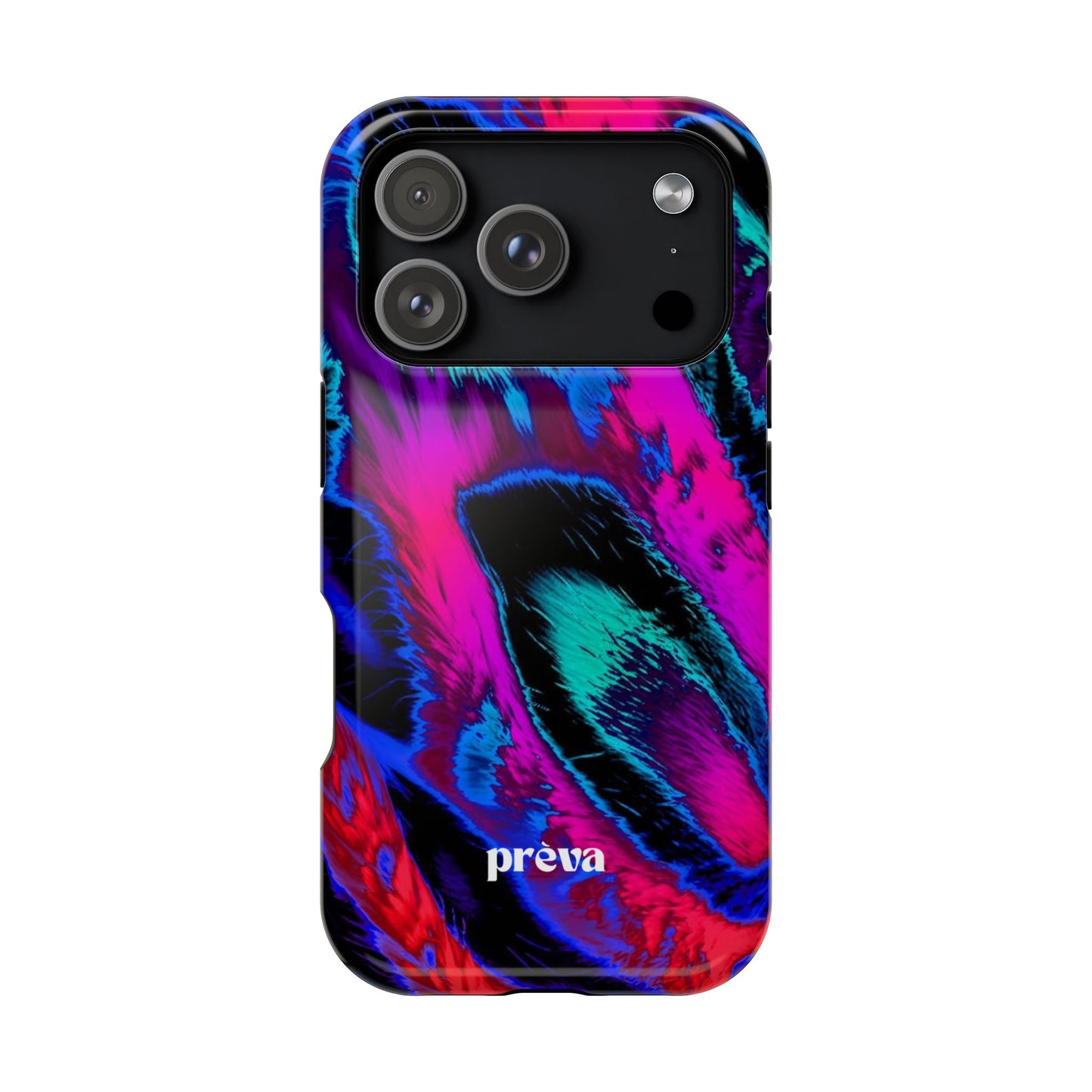 Neon Swirl Phone Case
