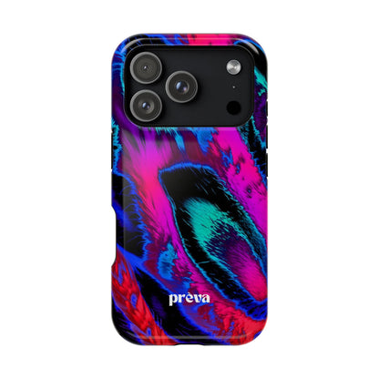 Neon Swirl Phone Case