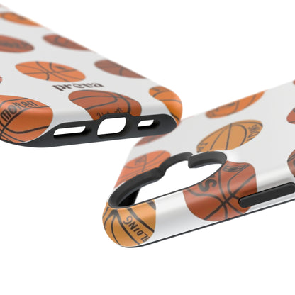 White Basketball Phone Case