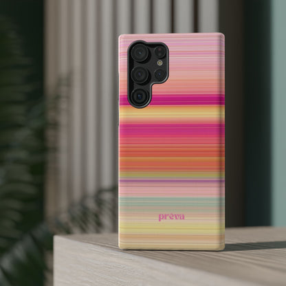 Pastel Stripe Rays Phone Case