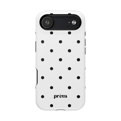 B&W polka dots Phone Case
