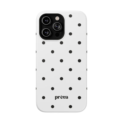 B&W polka dots Phone Case