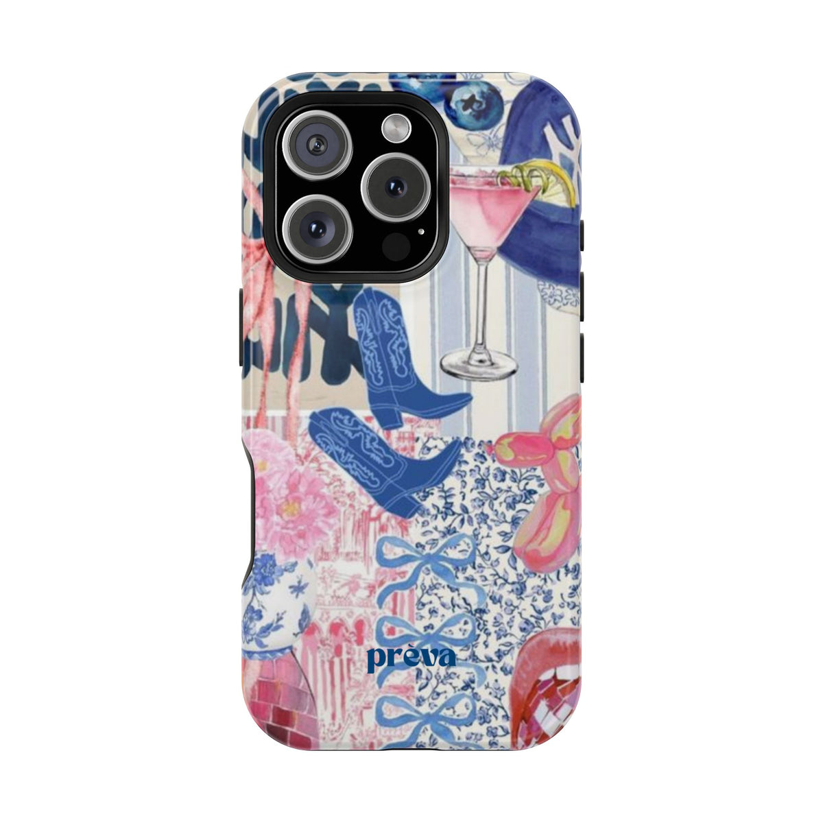 Boot Down Collage Phone Case