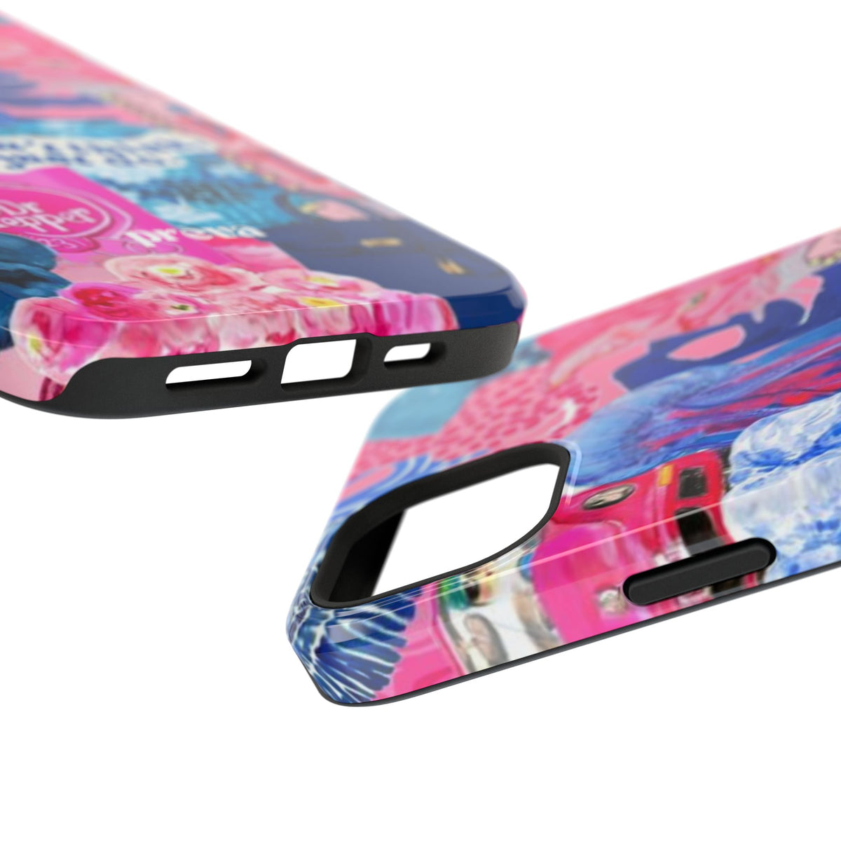 Vibrant Galaxy Collage Phone Case
