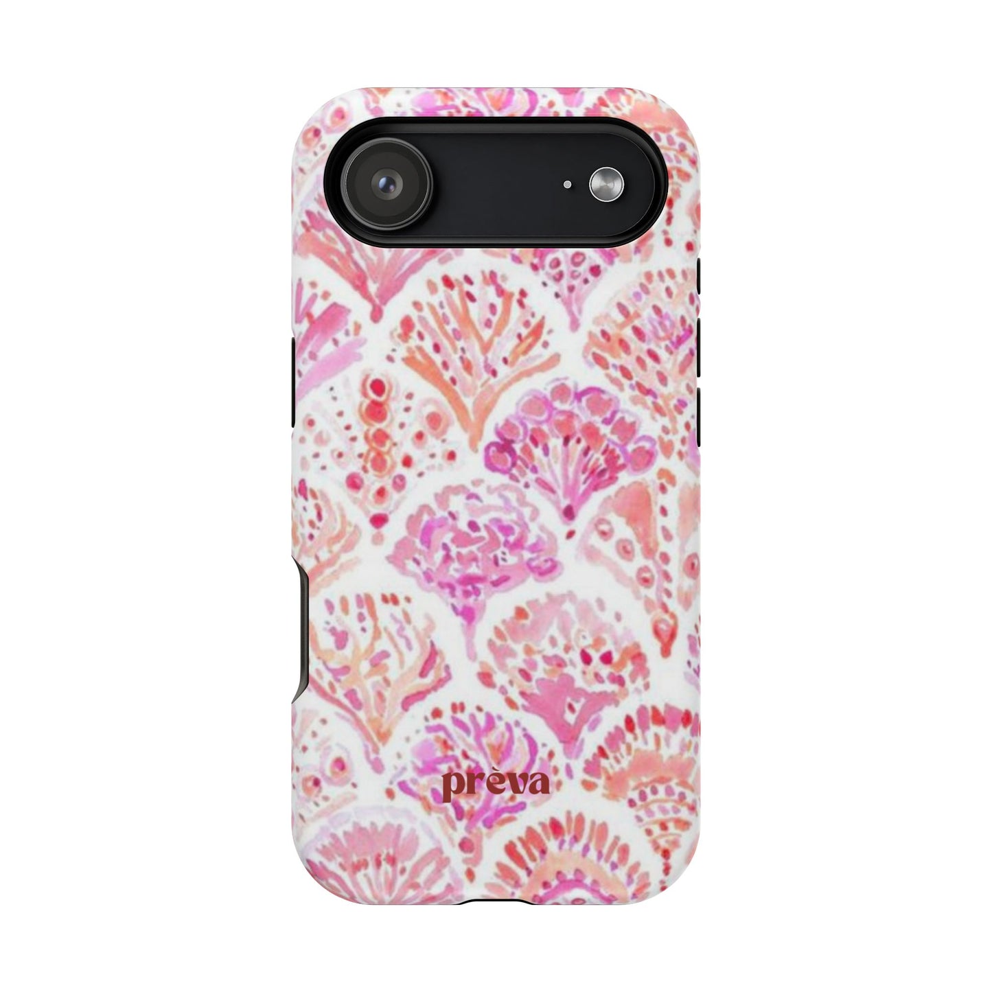 Pink Shell Watercolor Phone Case