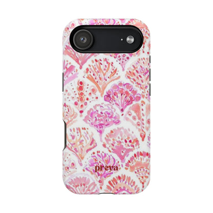 Pink Shell Watercolor Phone Case
