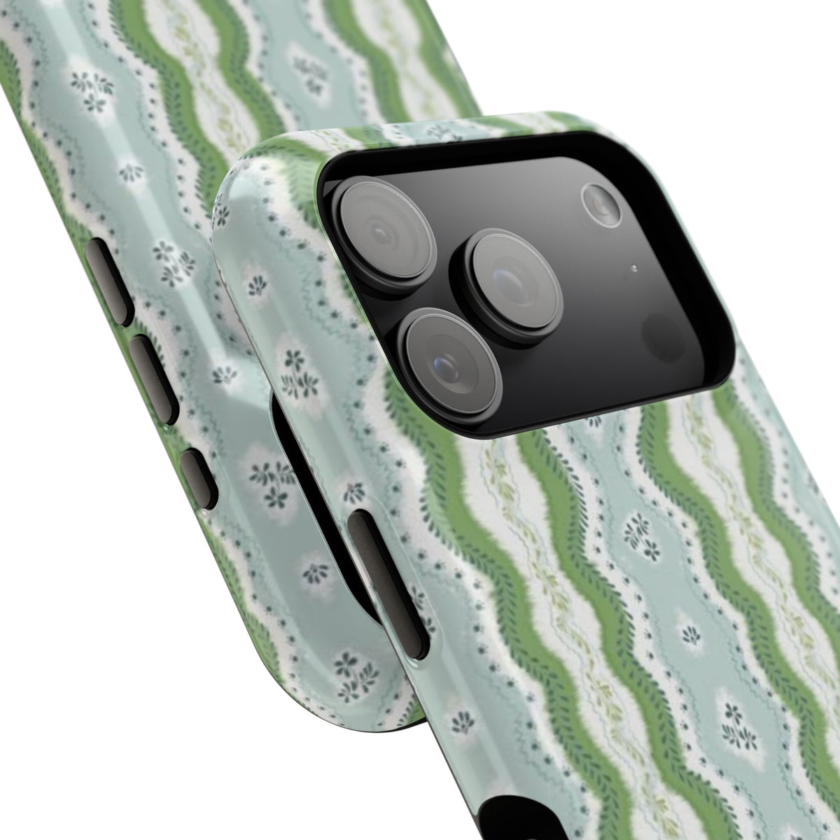 Green Waves Phone Case
