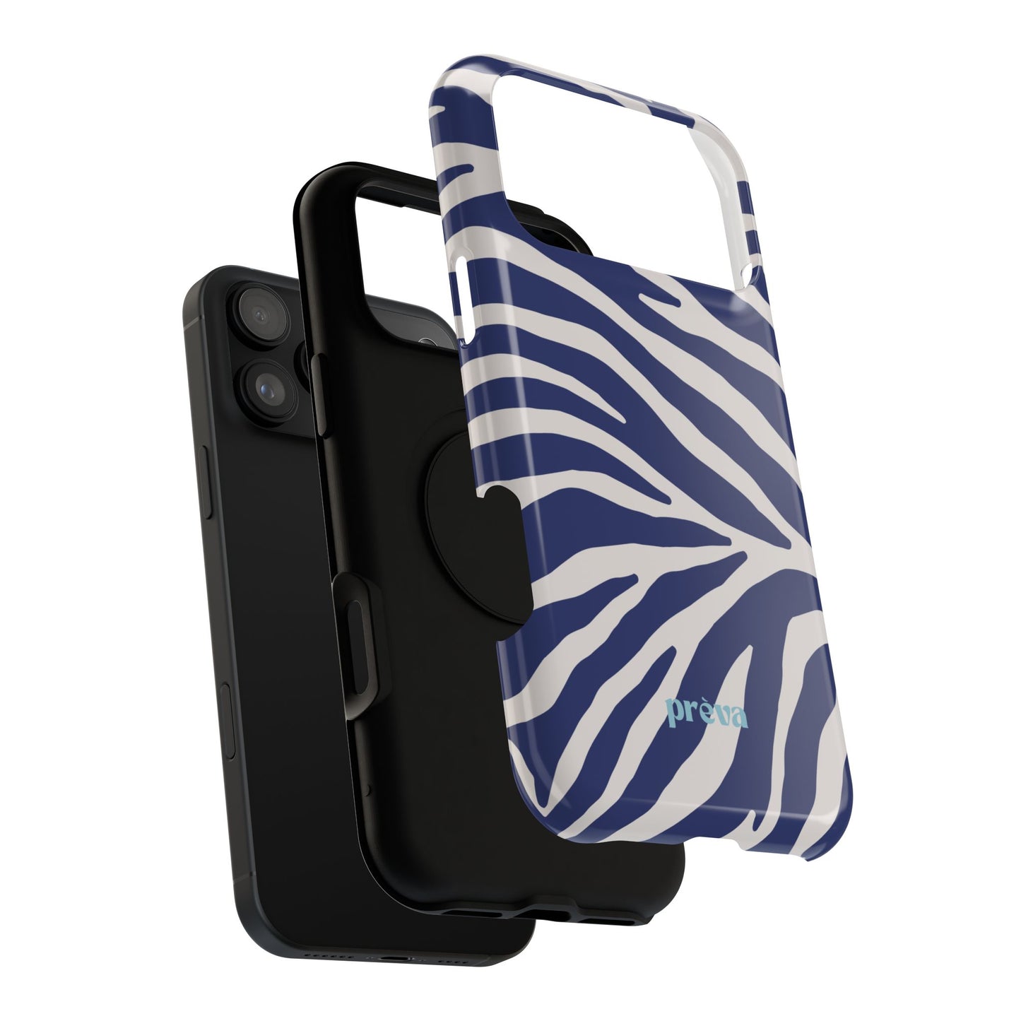 Blue Zebra Phone Case