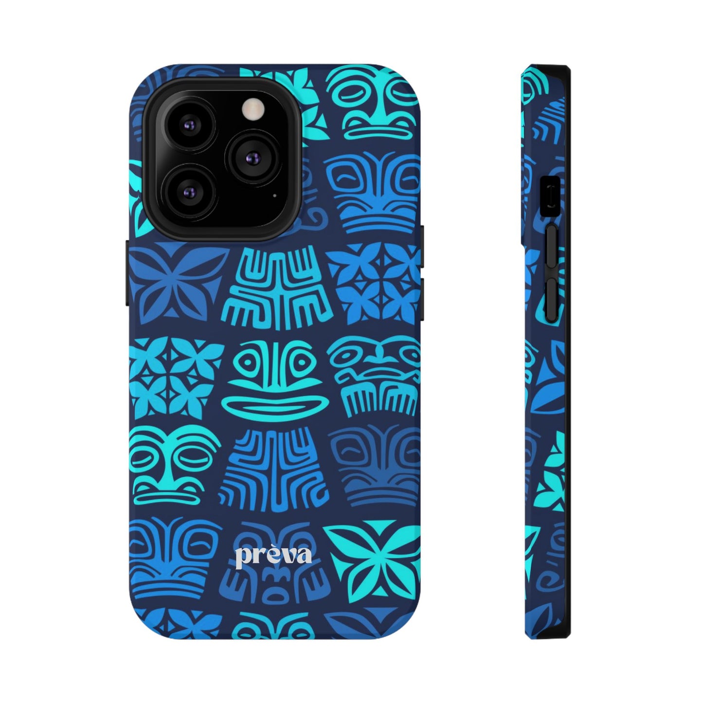 Blue Tiki Phone Case