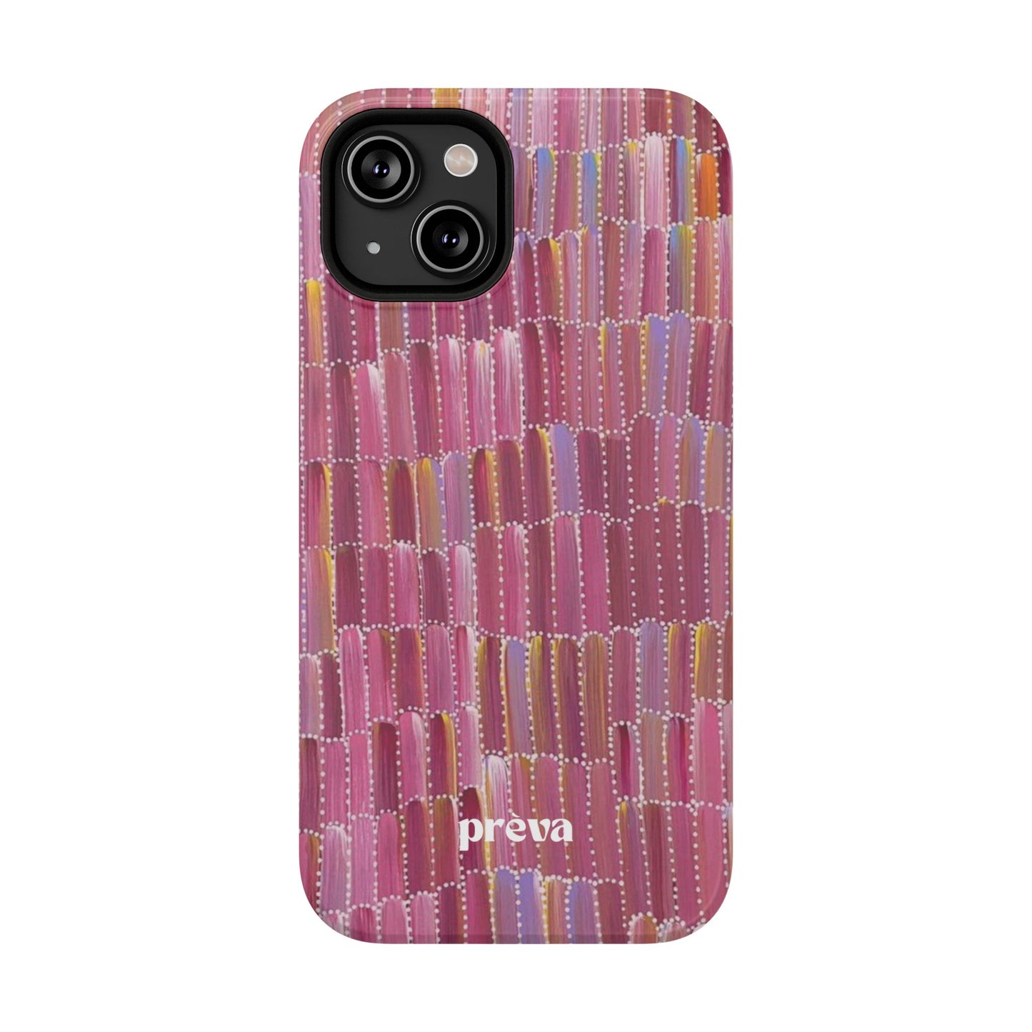 Pink Brushstroke Phone Case