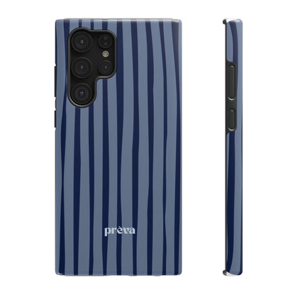Navy Stripe Phone Case