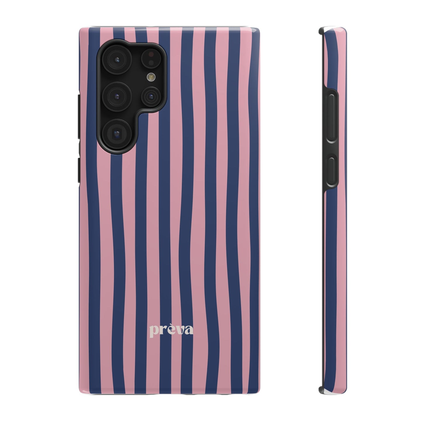 Blue and Pink Stripes Case