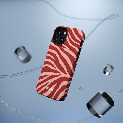Red Zebra Phone Case