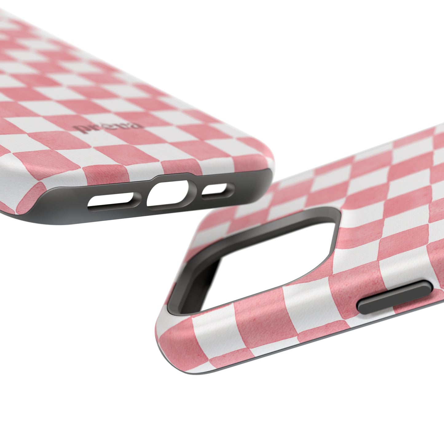 Pink Checkers Phone Case