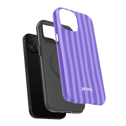 Lavender Stripes Phone Case
